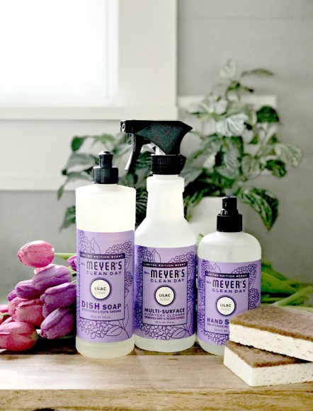 lilac products Mrs. Meyers